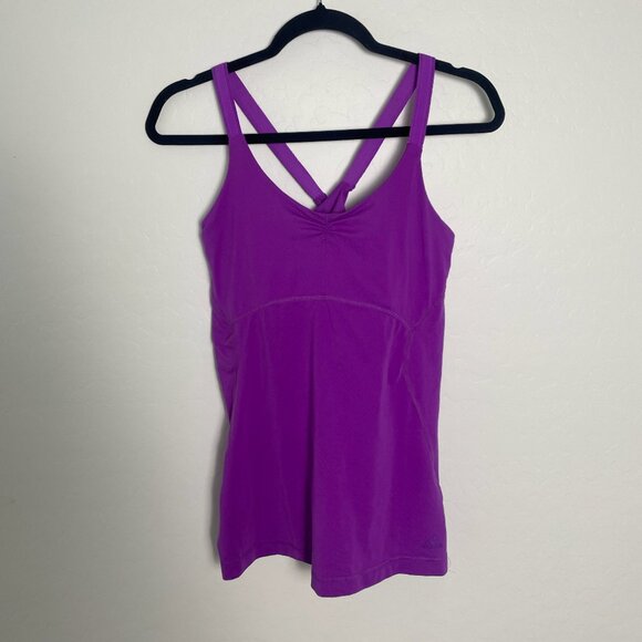 Sports Running Athletic Cross Tank Gym Girly Workout Casual Feminine Blouse Top - Picture 2 of 7